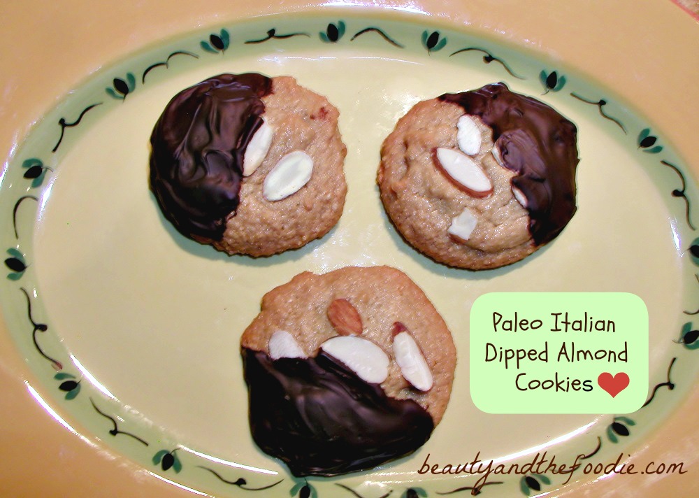 Paleo Italian Dipped Almond Cookies