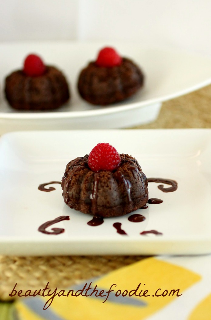 Grain Free Devilish Angel Food Mini Cakes